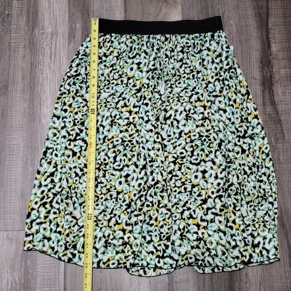 Lularoe Print Midi Skirt - Picture 3 of 9